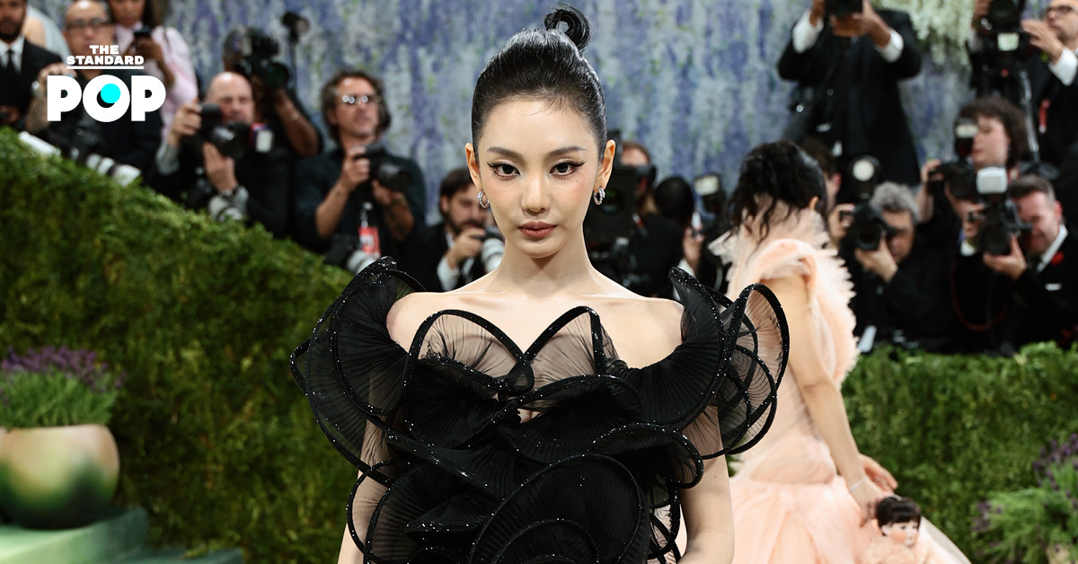 ภาพ NINGNING วง aespa ในชุดจาก Gucci เข้าร่วมงาน Met Gala 2026