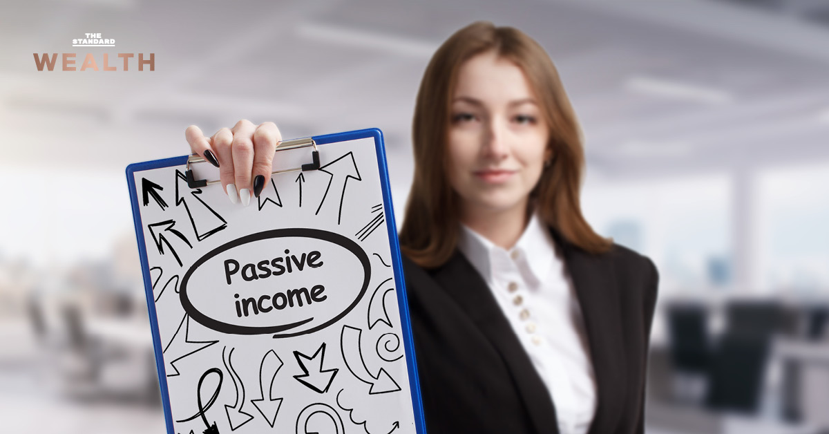 ภาพประกอบแนวคิดการสร้าง Passive Income และการลงทุนเพื่อสร้างผลตอบแทน