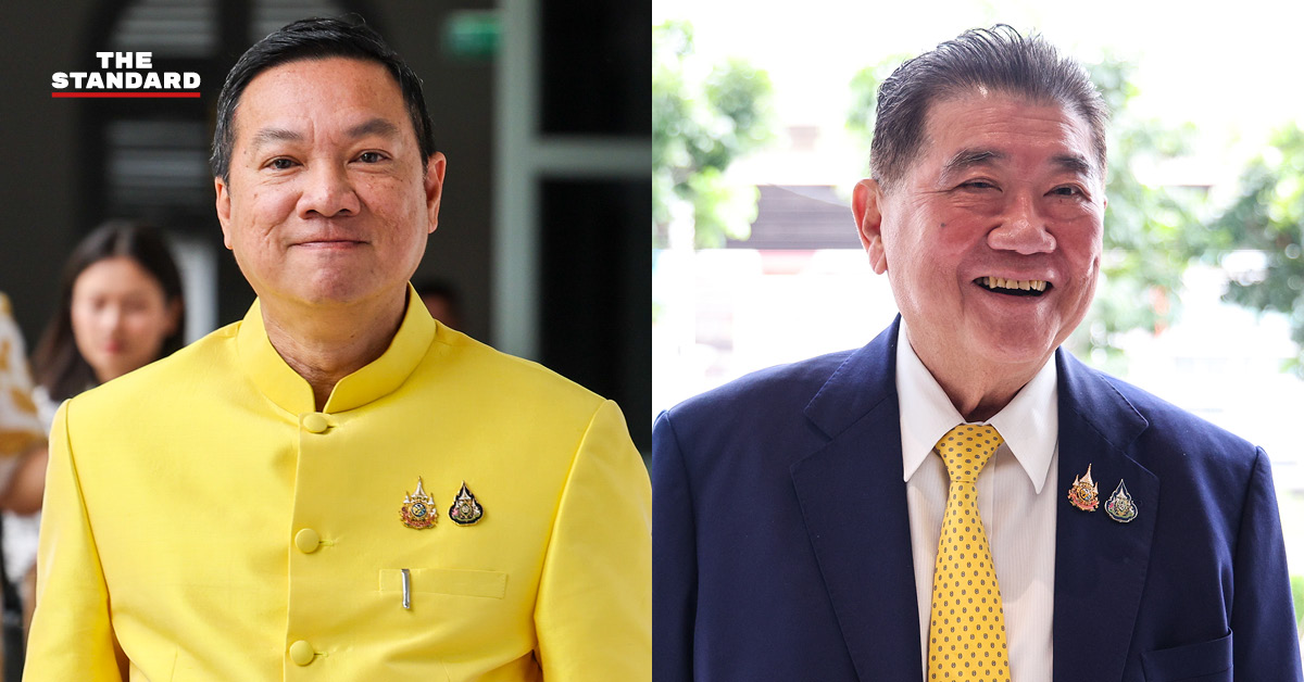 ภาพประกอบ ภูมิธรรม เวชยชัย และ อรรษิษฐ์ สัมพันธรัตน์ ผู้ถูกร้องเรียน