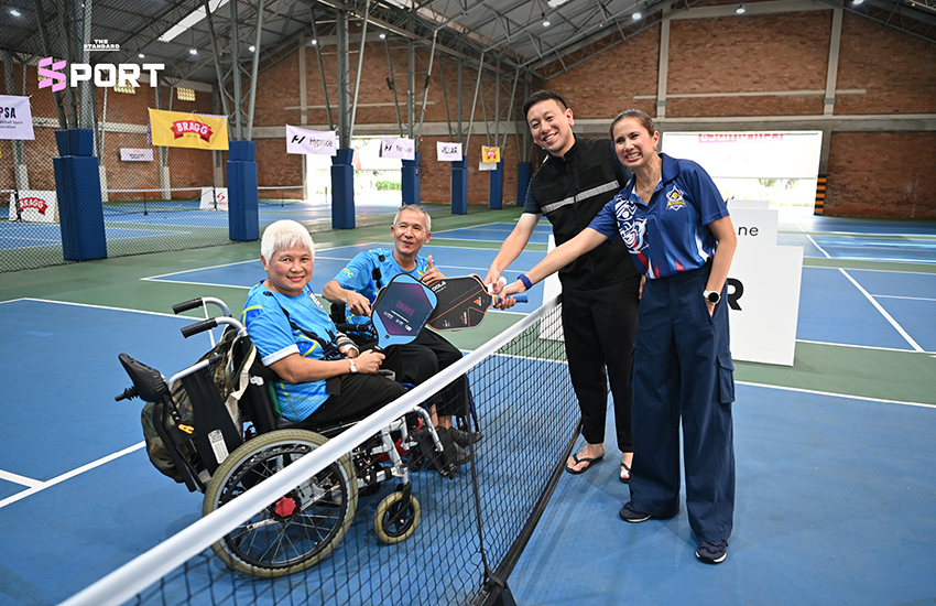 นักกีฬาพิกเคิลบอลไทยร่วมแข่งขันใน Thailand Pickleball Championship 2026 โดยมีประเภทวีลแชร์เป็นครั้งแรก 2