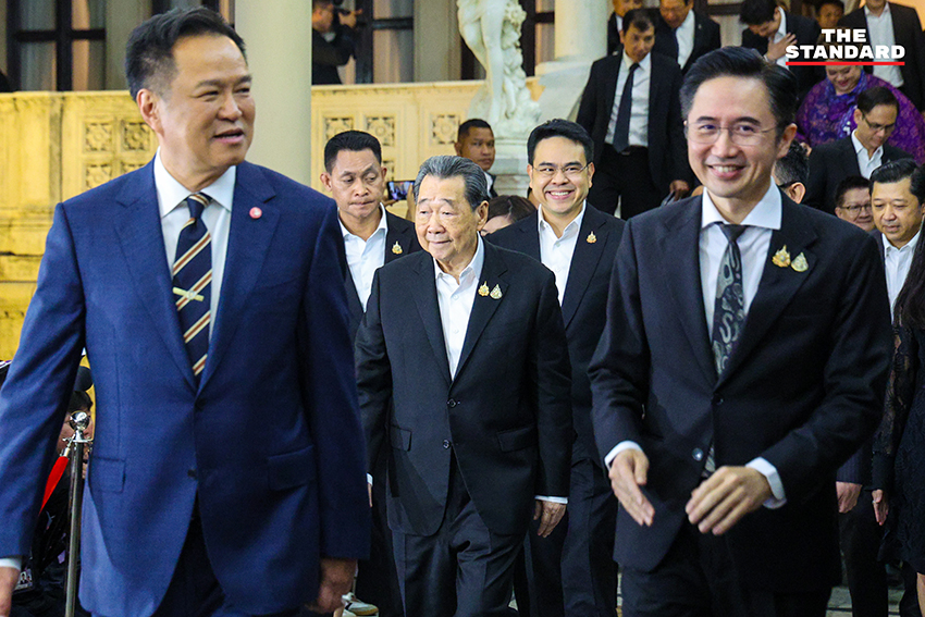 นายกรัฐมนตรี อนุทิน ชาญวีรกูล และคณะรัฐมนตรี ร่วมรับประทานอาหารค่ำกับผู้ประกอบการ 1