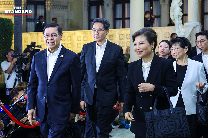 นายกรัฐมนตรี อนุทิน ชาญวีรกูล และคณะรัฐมนตรี ร่วมรับประทานอาหารค่ำกับผู้ประกอบการ 5