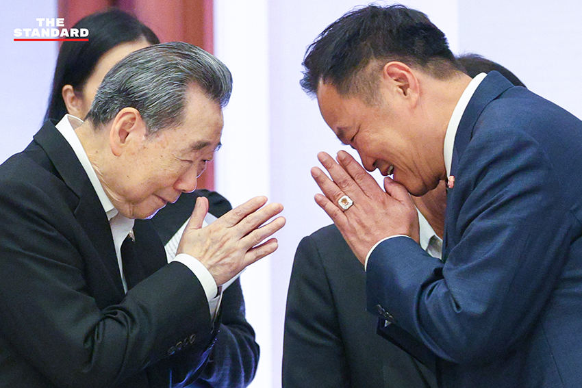 นายกรัฐมนตรีและคณะรัฐมนตรี ร่วมประชุมกับผู้บริหารระดับสูงจากภาคเอกชนและตัวแทนภาคธุรกิจ 1