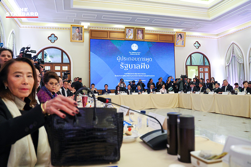 นายกรัฐมนตรีและคณะรัฐมนตรี ร่วมประชุมกับผู้บริหารระดับสูงจากภาคเอกชนและตัวแทนภาคธุรกิจ 20
