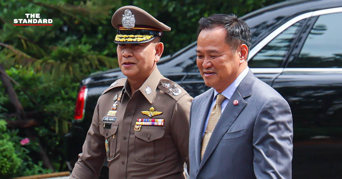 ภาพแถลงผลการกวาดล้างยาเสพติดของสำนักงานตำรวจแห่งชาติ