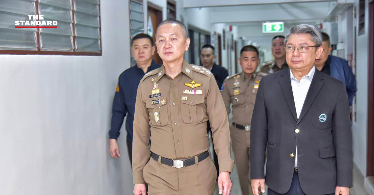 ตำรวจแถลงข่าวการช่วยเหลือชาวจีน 4 ราย เหยื่อแก๊งคอลเซ็นเตอร์เมียนมา