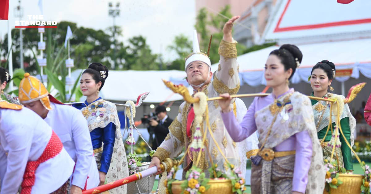 พระบาทสมเด็จพระเจ้าอยู่หัวและสมเด็จพระนางเจ้าฯ พระบรมราชินี เสด็จพระราชดำเนินในพระราชพิธีจรดพระนังคัลแรกนาขวัญ พุทธศักราช 2569 ณ มณฑลพิธีท้องสนามหลวง