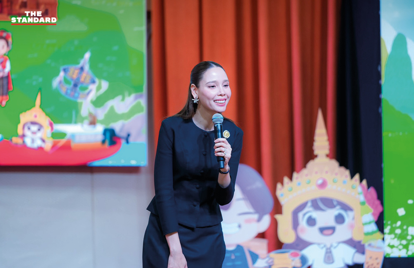 ซาบีดา ไทยเศรษฐ์ รัฐมนตรีว่าการกระทรวงวัฒนธรรม เป็นประธานเปิดกิจกรรมวัฒนธรรมสร้างสรรค์สัญจร ปี 4 ที่โรงเรียนอนุบาลเมืองอุทัยธานี 5