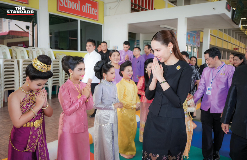 ซาบีดา ไทยเศรษฐ์ รัฐมนตรีว่าการกระทรวงวัฒนธรรม เป็นประธานเปิดกิจกรรมวัฒนธรรมสร้างสรรค์สัญจร ปี 4 ที่โรงเรียนอนุบาลเมืองอุทัยธานี 7