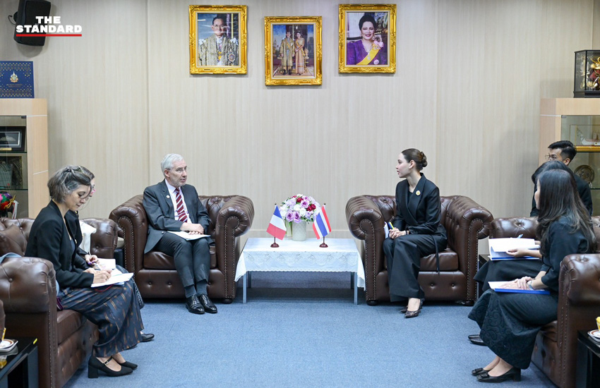 ‘ซาบีดา’ หารือทูตฝรั่งเศส ดันความร่วมมือวัฒนธรรมไทย-ฝรั่งเศส หนุนอุตสาหกรรมสร้างสรรค์สู่เวทีโลก 2