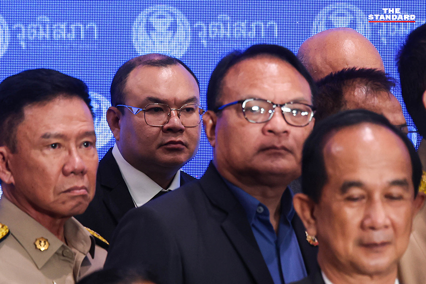 กลุ่มสมาชิกวุฒิสภา (สว.) 89 คน แถลงข่าวประณาม ณัฐพงษ์ 7