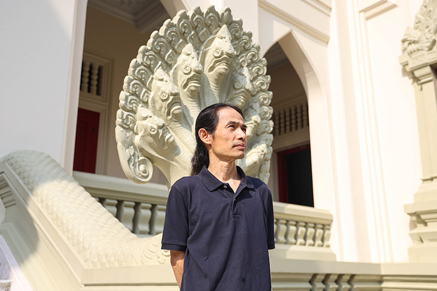 ภาพ ธิบดี บัวคำศรี ผู้เชี่ยวชาญประวัติศาสตร์กัมพูชาและเอเชียตะวันออกเฉียงใต้ 2