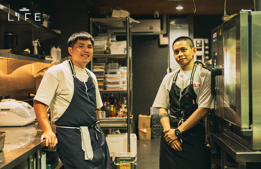 จานอาหารจากร้าน SILO Bangkok ที่เน้นการย่างไฟจากวัตถุดิบท้องถิ่นไทย 3