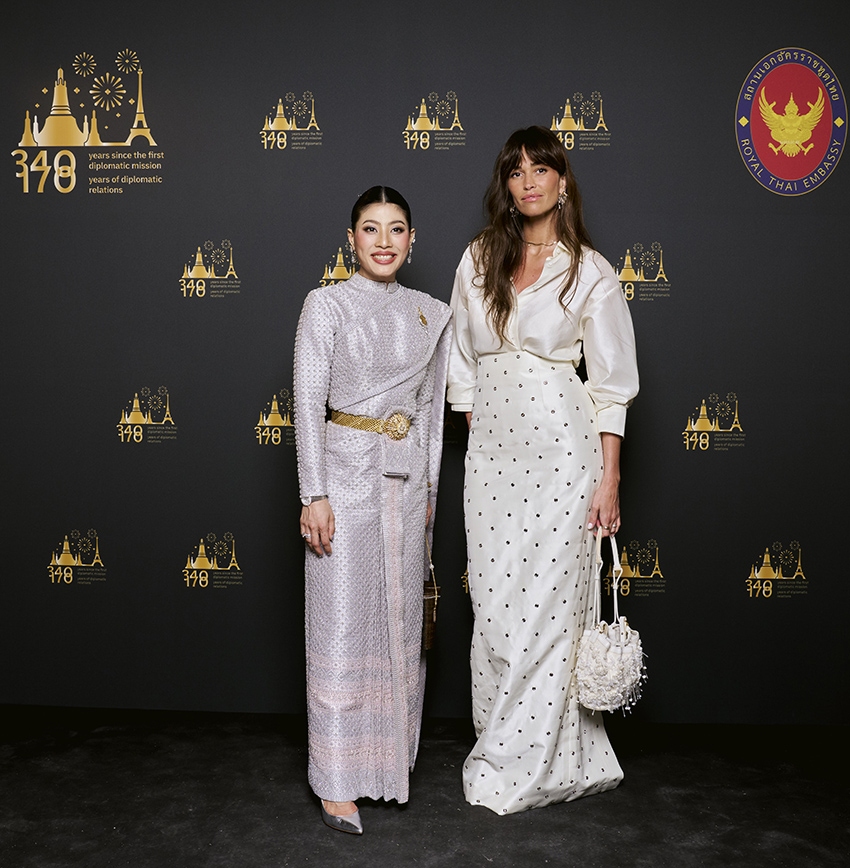 สมเด็จพระเจ้าลูกเธอ เจ้าฟ้าสิริวัณณวรี นารีรัตนราชกัญญา ทรงเปิดนิทรรศการ ‘La Mode en Majesté’ ที่กรุงปารีส 10