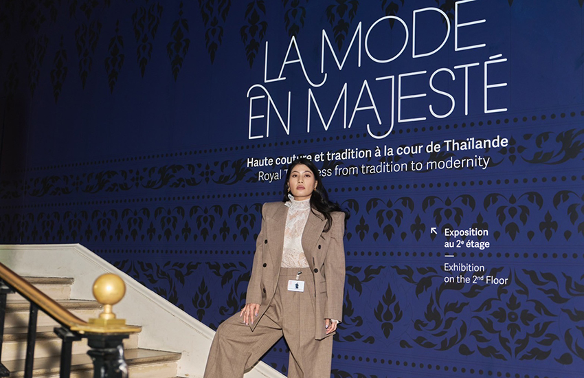 สมเด็จพระเจ้าลูกเธอ เจ้าฟ้าสิริวัณณวรี นารีรัตนราชกัญญา ทรงเป็นองค์อุปถัมภ์นิทรรศการราชพัสตราสู่สากล 2