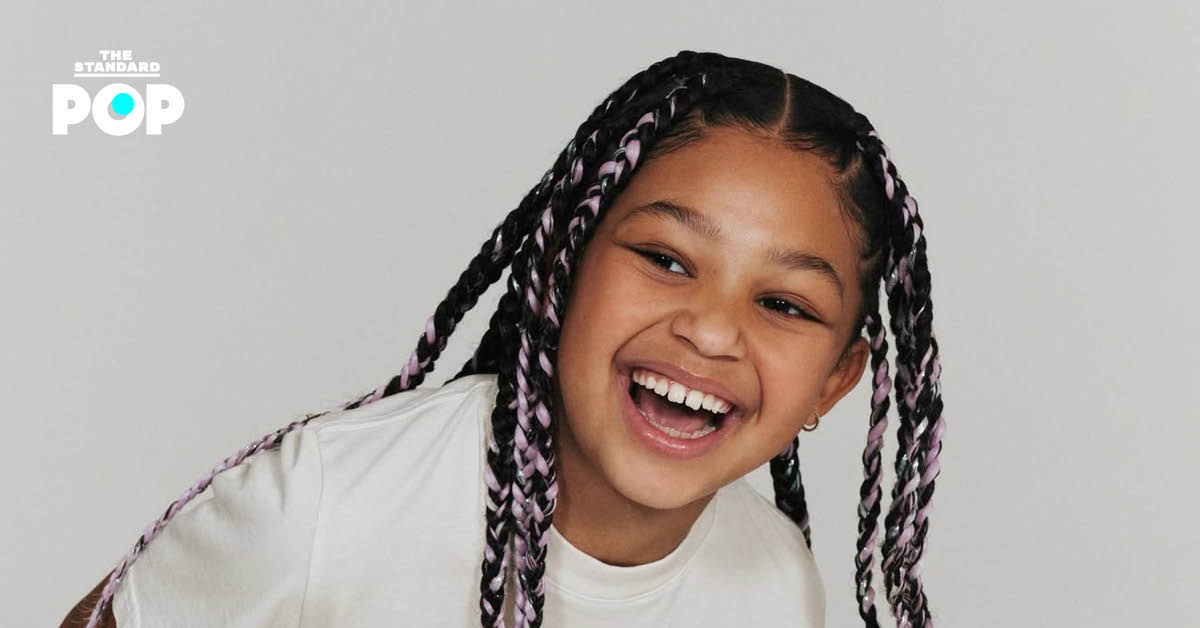 Stormi ถ่ายแบบให้แคมเปญ Khy Collection Born in LA