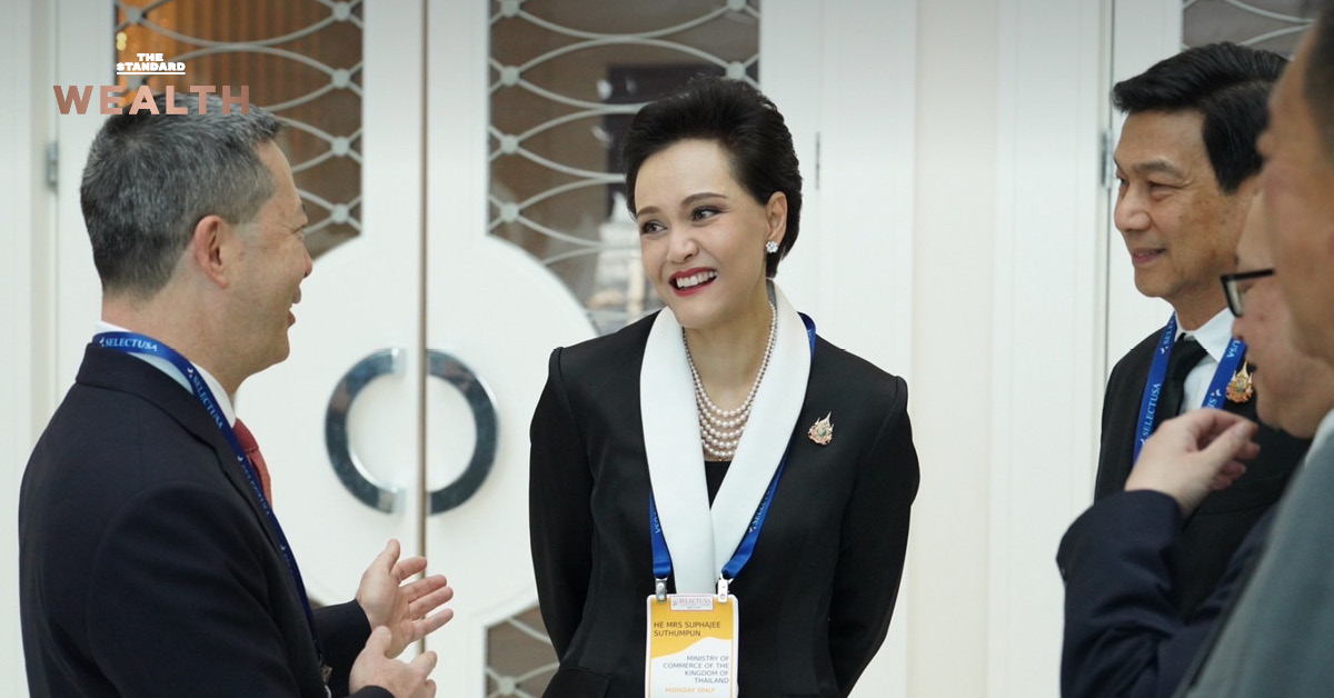 ‘ศุภจี’ สุธรรมพันธุ์ รองนายกรัฐมนตรีและรัฐมนตรีว่าการกระทรวงพาณิชย์ หารือกับผู้แทนการค้าสหรัฐฯ