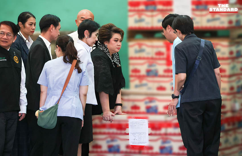 ศุภมาส อิศรภักดี รัฐมนตรีประจำสำนักนายกรัฐมนตรี ลงพื้นที่ตรวจสอบโรงงานผลิตปลากระป๋อง 7
