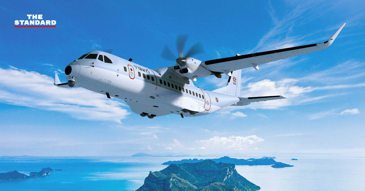 เครื่องบินลำเลียง Airbus C295 ของกองทัพเรือไทย