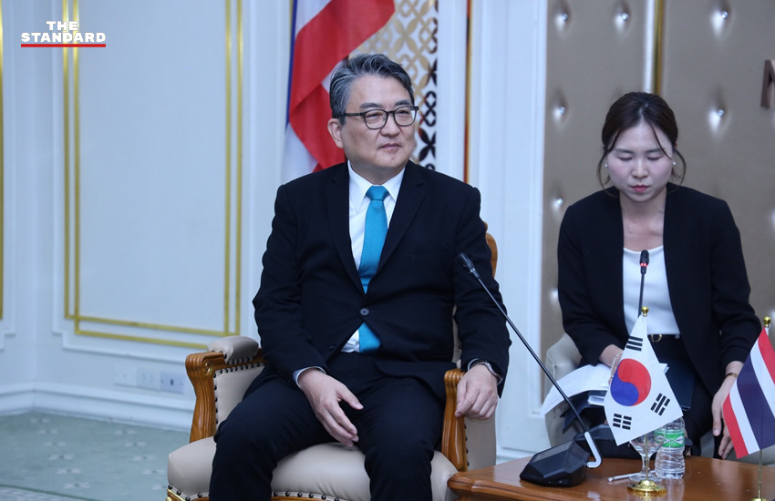 จุลพันธ์ อมรวิวัฒน์ รัฐมนตรีว่าการกระทรวงแรงงาน ให้สัมภาษณ์ 2