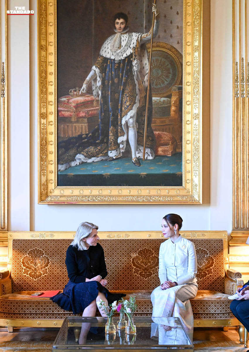 ซาบีดา ไทยเศรษฐ์ รัฐมนตรีว่าการกระทรวงวัฒนธรรม หารือกับ กาตริน เปการ์ รัฐมนตรีว่าการกระทรวงวัฒนธรรมฝรั่งเศส 3