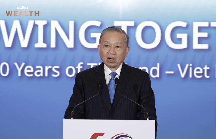 ภาพธงชาติไทยและเวียดนามคู่กัน สื่อถึงความร่วมมือทางเศรษฐกิจ 3