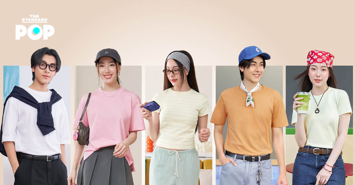 ภาพเสื้อยืด UNIQLO ที่ช่วยเสริมสร้างความมั่นใจและสไตล์ในการใช้ชีวิตประจำวัน