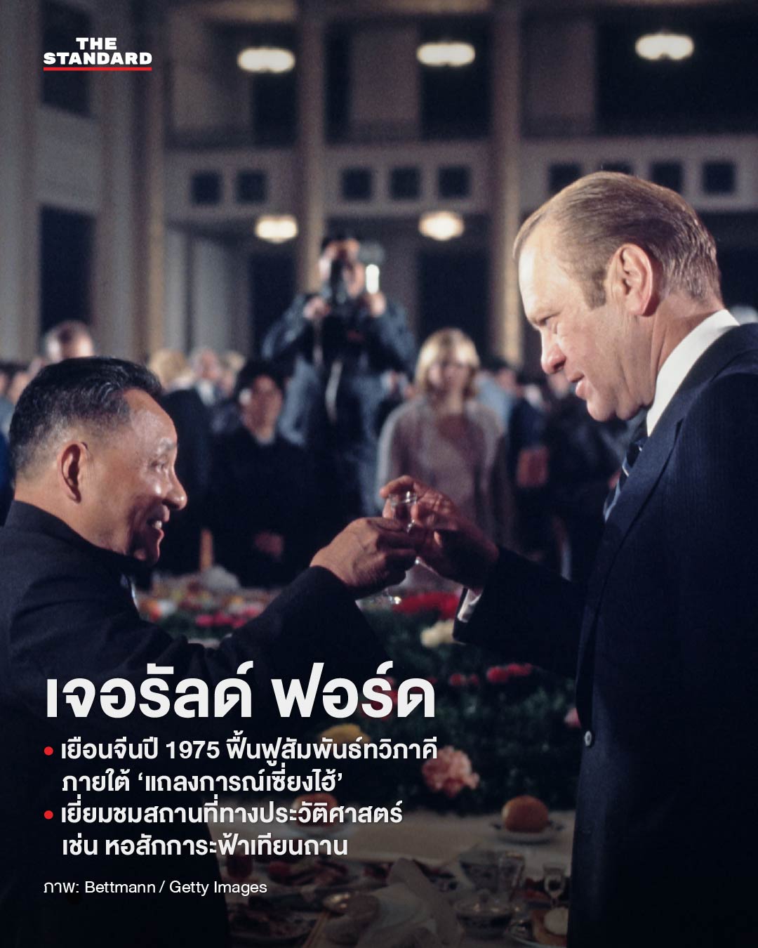 ภาพประธานาธิบดีสหรัฐฯ เยือนจีนในอดีต 2