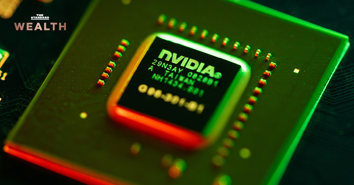 ภาพชิปคอมพิวเตอร์ Nvidia
