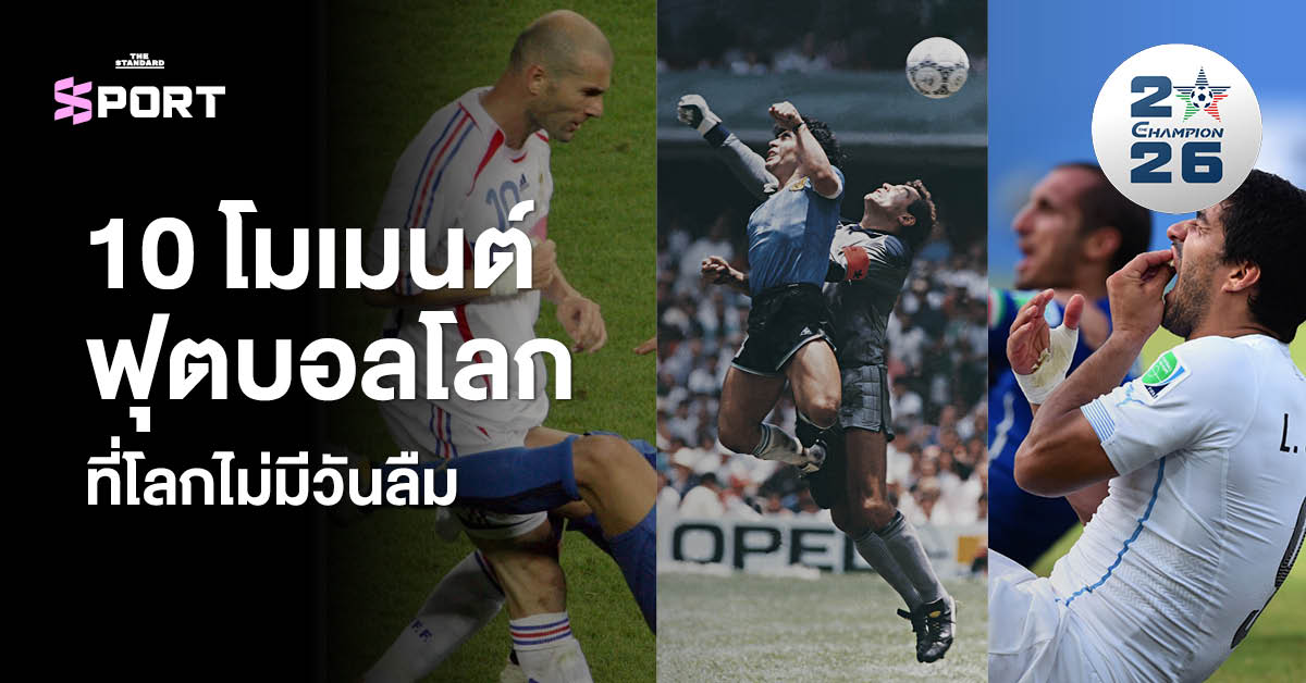 ภาพรวมโมเมนต์สำคัญและเหตุการณ์ประวัติศาสตร์จากฟุตบอลโลก