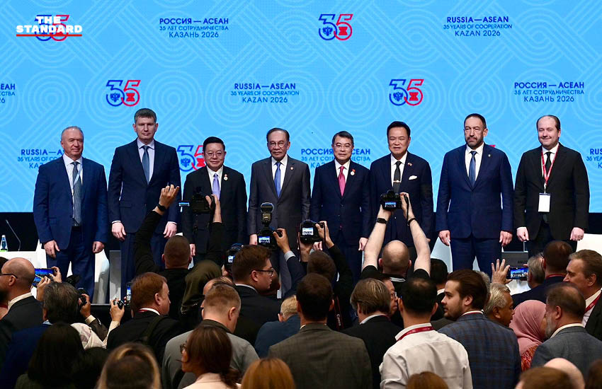 อนุทิน ชาญวีรกูล กล่าวปาฐกถาบนเวที ASEAN-Russia Business Forum ที่เมืองคาซาน สหพันธรัฐรัสเซีย 3