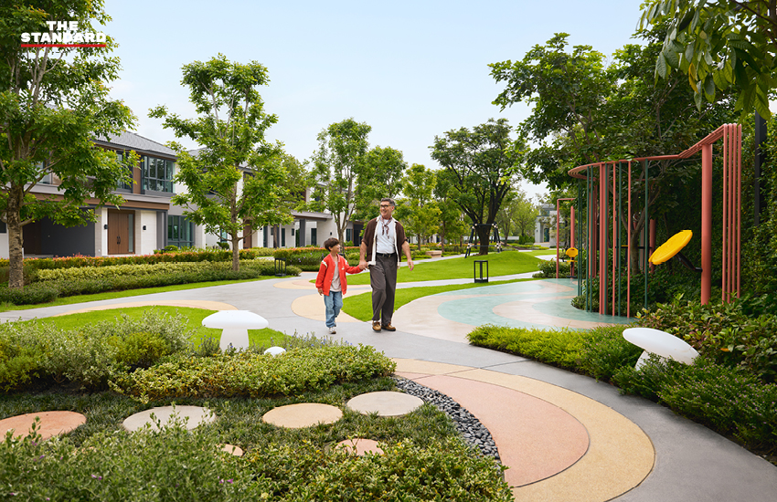 ภาพบ้านเดี่ยวซีรีส์ NATURE ARCHITECT ของเอพี ที่เน้นการออกแบบและนวัตกรรมบ้านคลีนแอร์ 3