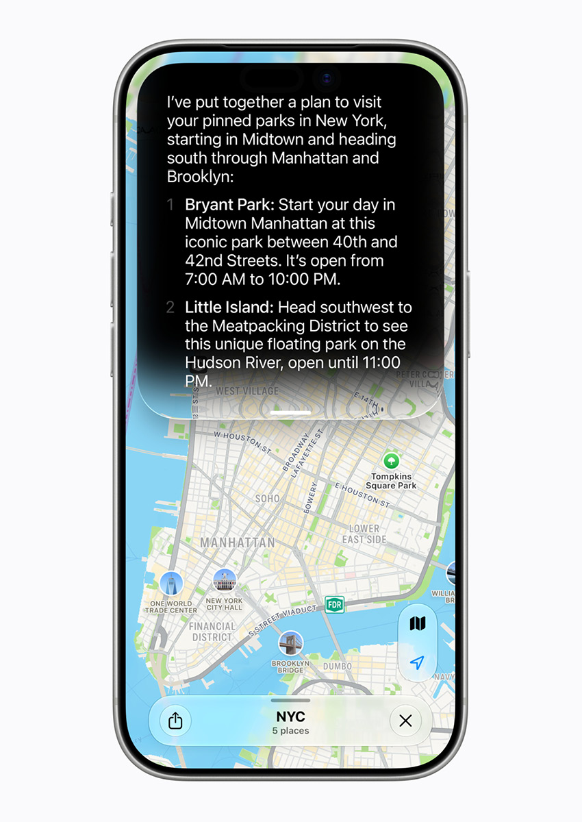 ทิม คุก ซีอีโอ Apple กำลังนำเสนอในงาน WWDC 5