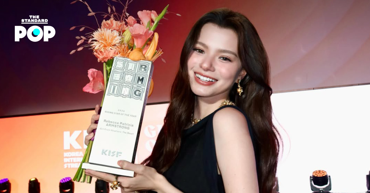 เบ็คกี้ รีเบคก้า ถือรางวัล Rising Star of the Year บนเวที Global OTT Awards 2026