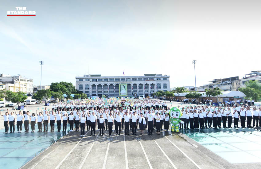 ปลัดกรุงเทพมหานครนำข้าราชการประกาศเจตนารมณ์เลือกตั้งโปร่งใส พร้อมปล่อยขบวนรถรณรงค์ประชาสัมพันธ์ Bangkok Vote 3