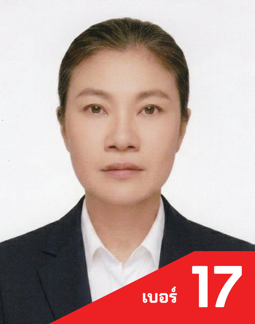 ภาพผู้สมัครผู้ว่าราชการกรุงเทพมหานครทั้ง 18 คน พร้อมหมายเลขประจำตัว 17