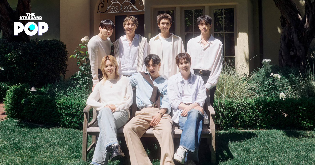 ภาพกลุ่มศิลปิน BTS