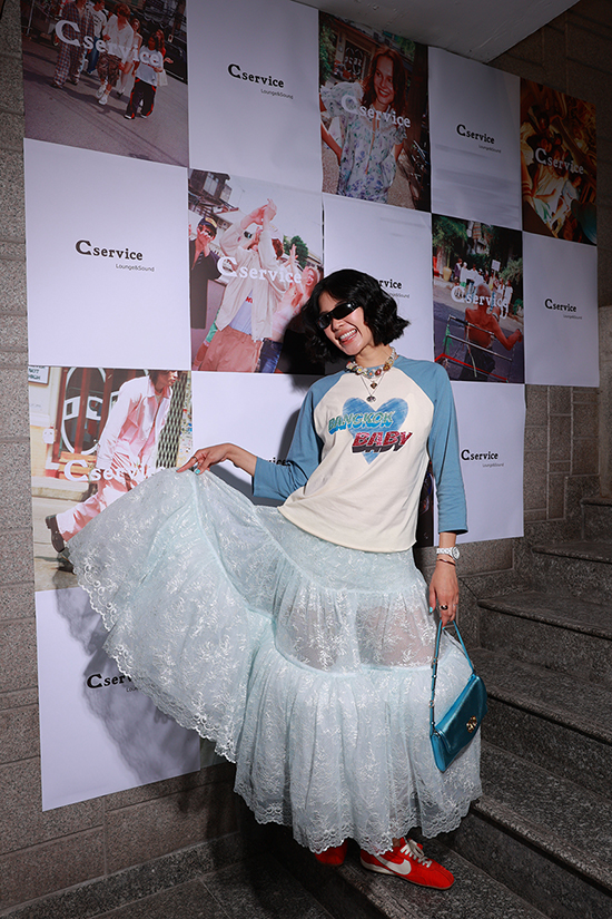 ภาพนางแบบสวมใส่ชุด Loungewear จากแบรนด์ C SERVICE 5