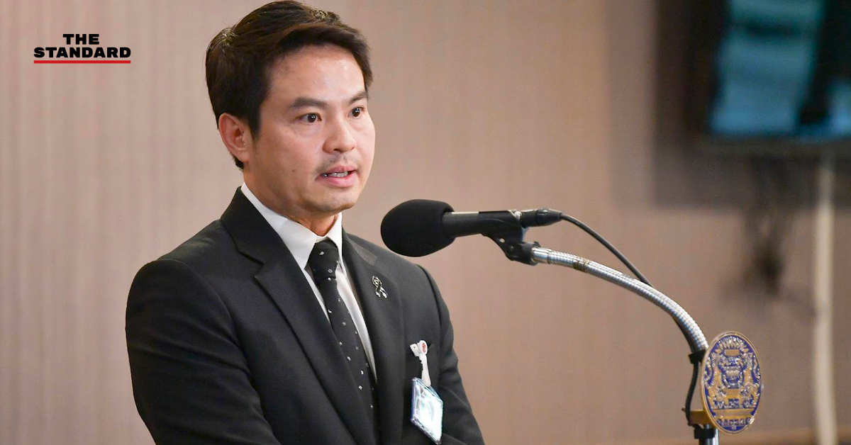 ภราดร ปริศนานันทกุล รัฐมนตรีประจำสำนักนายกรัฐมนตรี แถลงข่าวหลังประชุม ครม.นัดพิเศษ