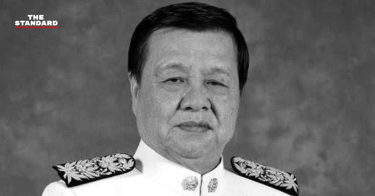 ภาพถ่ายขาวดำของ พล.ต.ท.ชัจจ์ กุลดิลก อดีต รมช.คมนาคม