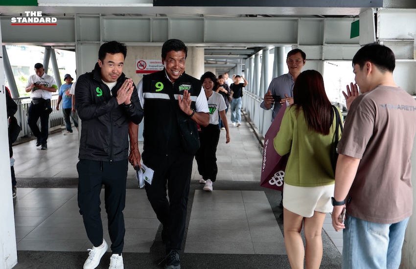 ชัชชาติ สิทธิพันธุ์ ลงพื้นที่หาเสียงที่บึงกุ่ม-บางกะปิ 2