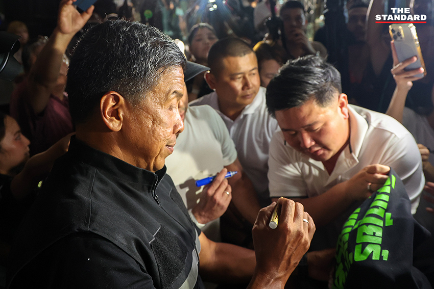 ชัชชาติ สิทธิพันธุ์ แถลงข่าวหลังทราบผลการเลือกตั้งผู้ว่าฯ กทม. 11