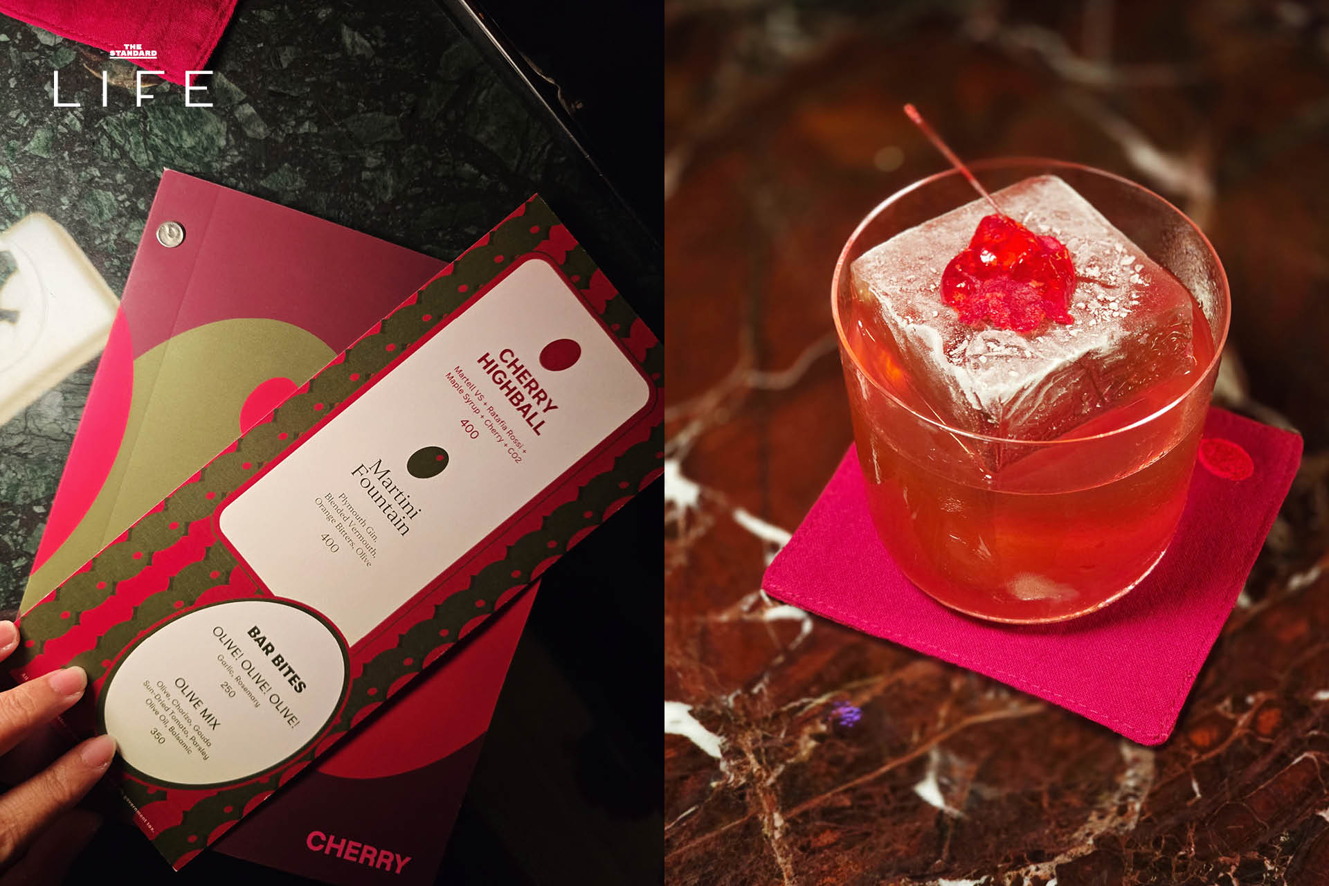 ภายในบาร์ Cherry Olive Cocktail Club ย่านสีลม กับค็อกเทลที่เป็นเอกลักษณ์ 6