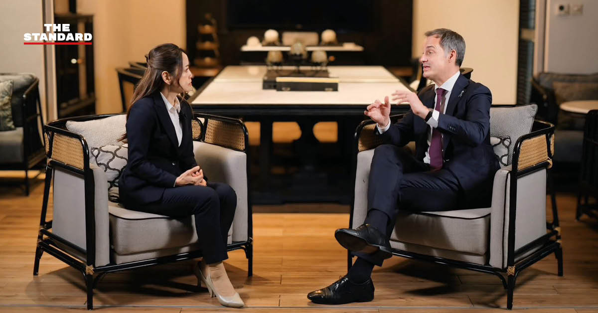 ภาพ Alexander De Croo อดีตนายกรัฐมนตรีเบลเยียม และผู้บริหารสูงสุด UNDP