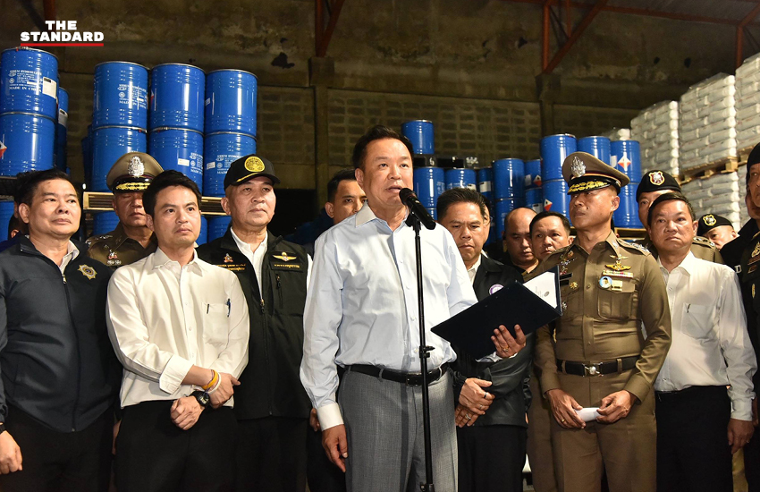 นายกฯ แถลงผลปฏิบัติการพิฆาตยาเสพติด ยึดสารตั้งต้น 