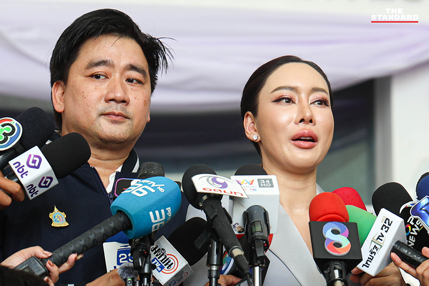 ภาพการแถลงข่าวของ DSI เกี่ยวกับผลปฏิบัติการทลายเครือข่าย Forex ข้ามชาติ พร้อมของกลางที่ยึดได้ 5