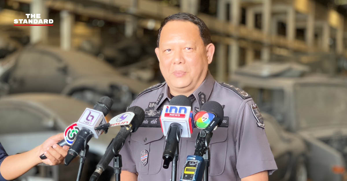 พ.ต.ต.วรณัน ศรีล้ำ โฆษกดีเอสไอ แถลงข่าวคดีปลอมปนน้ำมัน