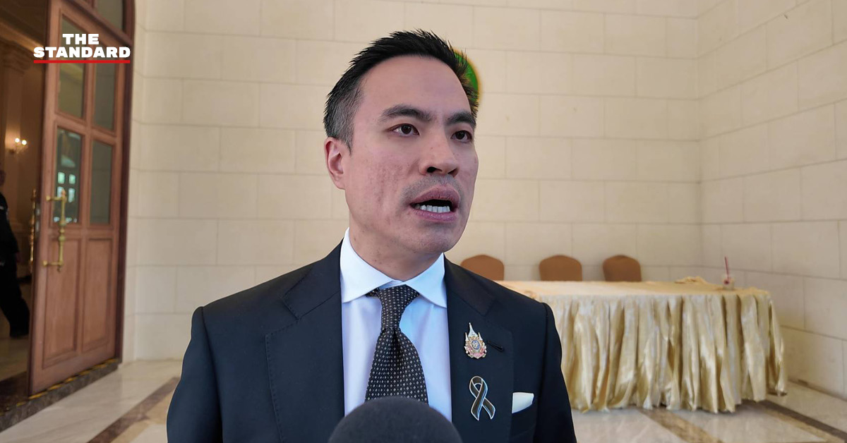 เอกนัฏ พร้อมพันธุ์ รัฐมนตรีว่าการกระทรวงพลังงาน แถลงข่าวประเด็นค่าไฟ