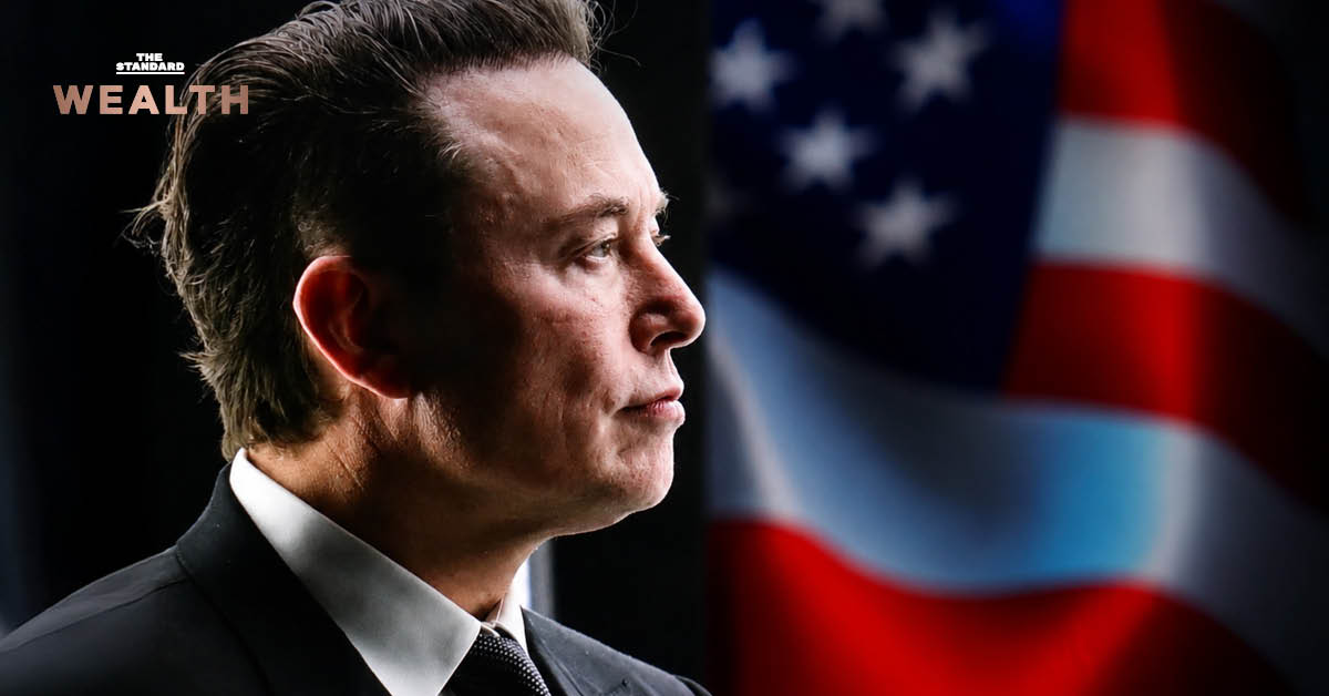 ภาพอีลอน มัสก์ ซีอีโอของ Tesla และ SpaceX