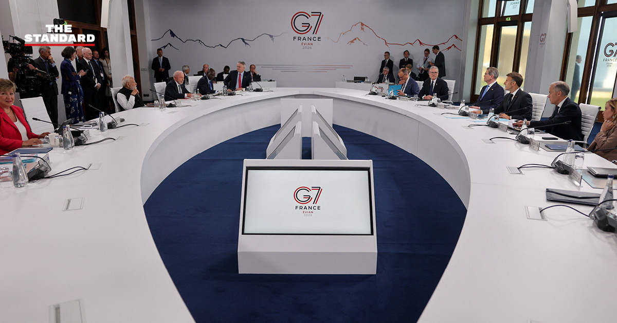 ผู้นำกลุ่มประเทศ G7 ร่วมประชุมหารือ